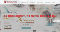 Desktop Screenshot of neodesignconcepts.com